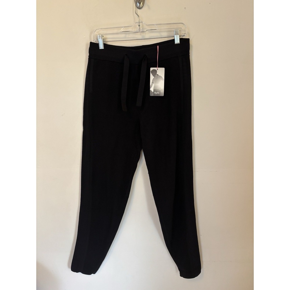 NEW Rapha Woman's Transfer Sweatpants Jogger Black Medium Cycling Recovery
